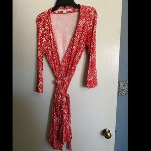 DVF wrap dress